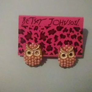 Nwt betsey johnson. Earrings